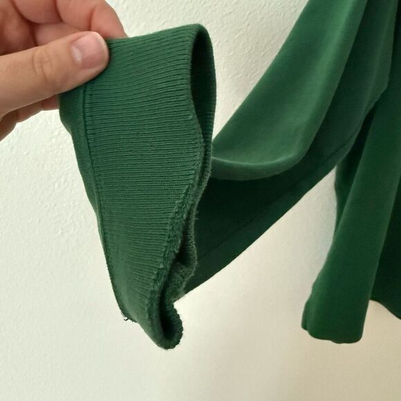 Vintage 90s Polo Ralph Lauren Men's Size XL Green Pullover 1/4 Zip Sweater - Picture 8 of 10